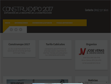 Tablet Screenshot of construexpord.com